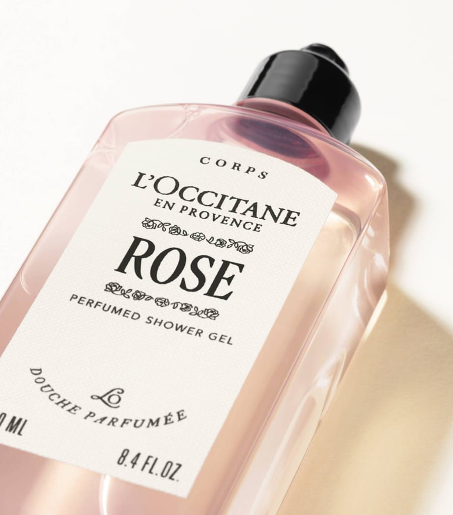 L'Occitane rose shower gel 250ml, imported from the UK