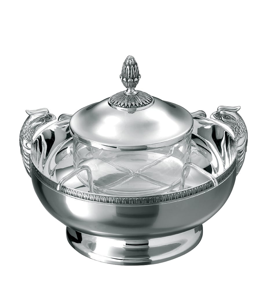 Christofle Malmaison caviar set - British product