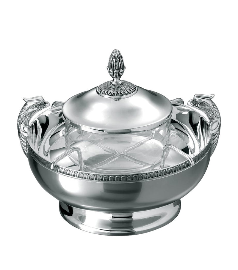 Christofle Malmaison caviar set - British product