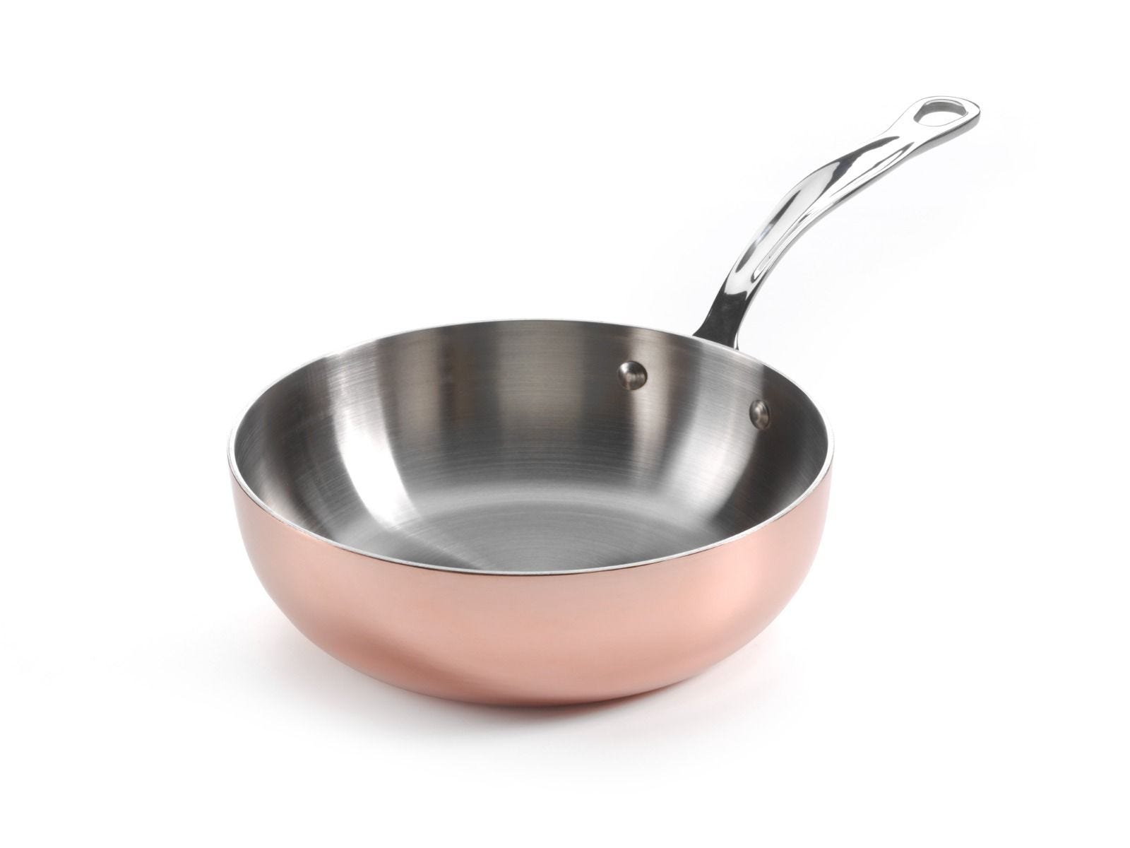Samuel Groves copper induction pan set with lids, imported from the UK