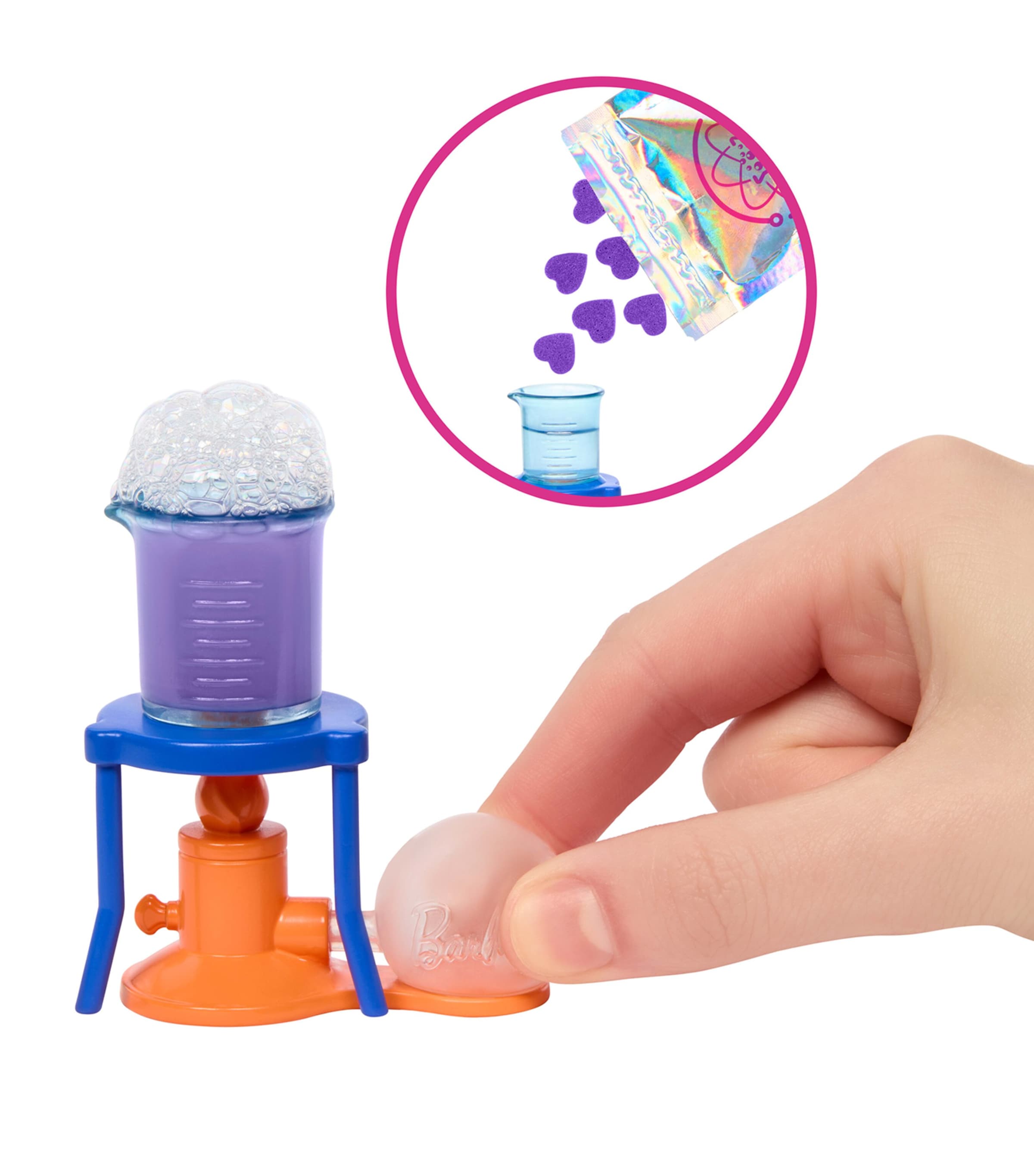 Barbie Scientist Doll with lab accessories - British product