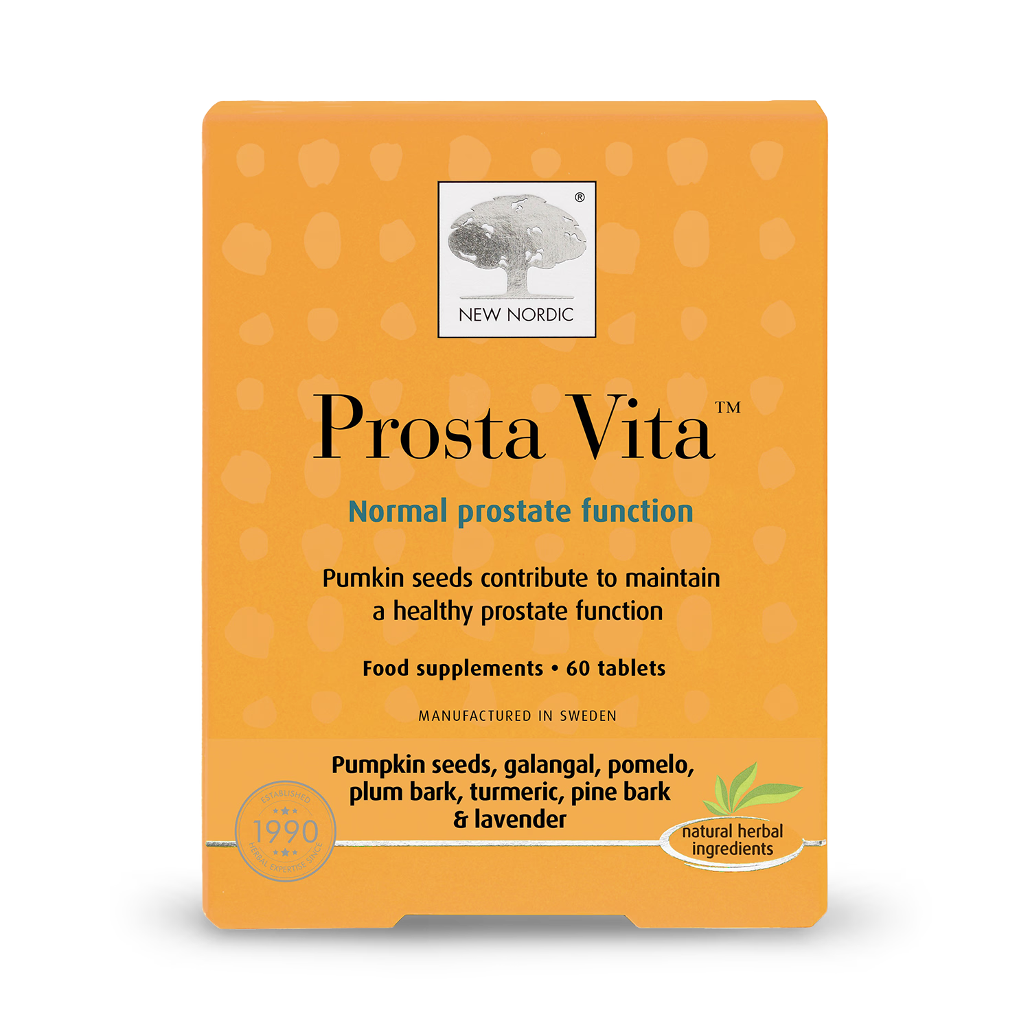 New Nordic Prosta Vita supplements 60 tablets, imported from the UK