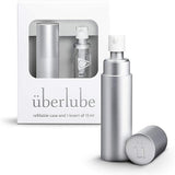 Uberlube Silicone Lubricant Good-to-Go Traveler Set GOODS Superdrug Silver  