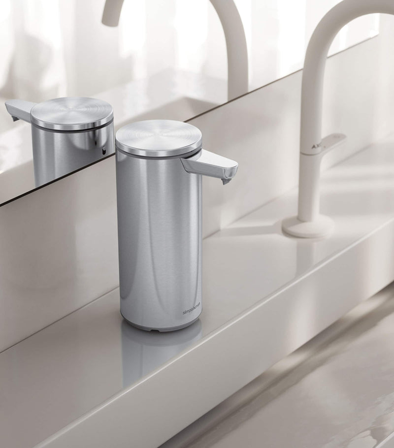 Simplehuman rechargeable sensor soap dispenser 266ml (British brand)