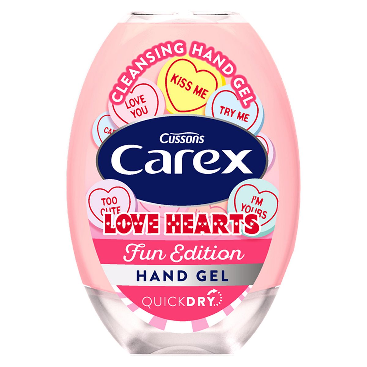 Carex Fun Edition Love Hearts Hand Gel 50ml GOODS Boots   