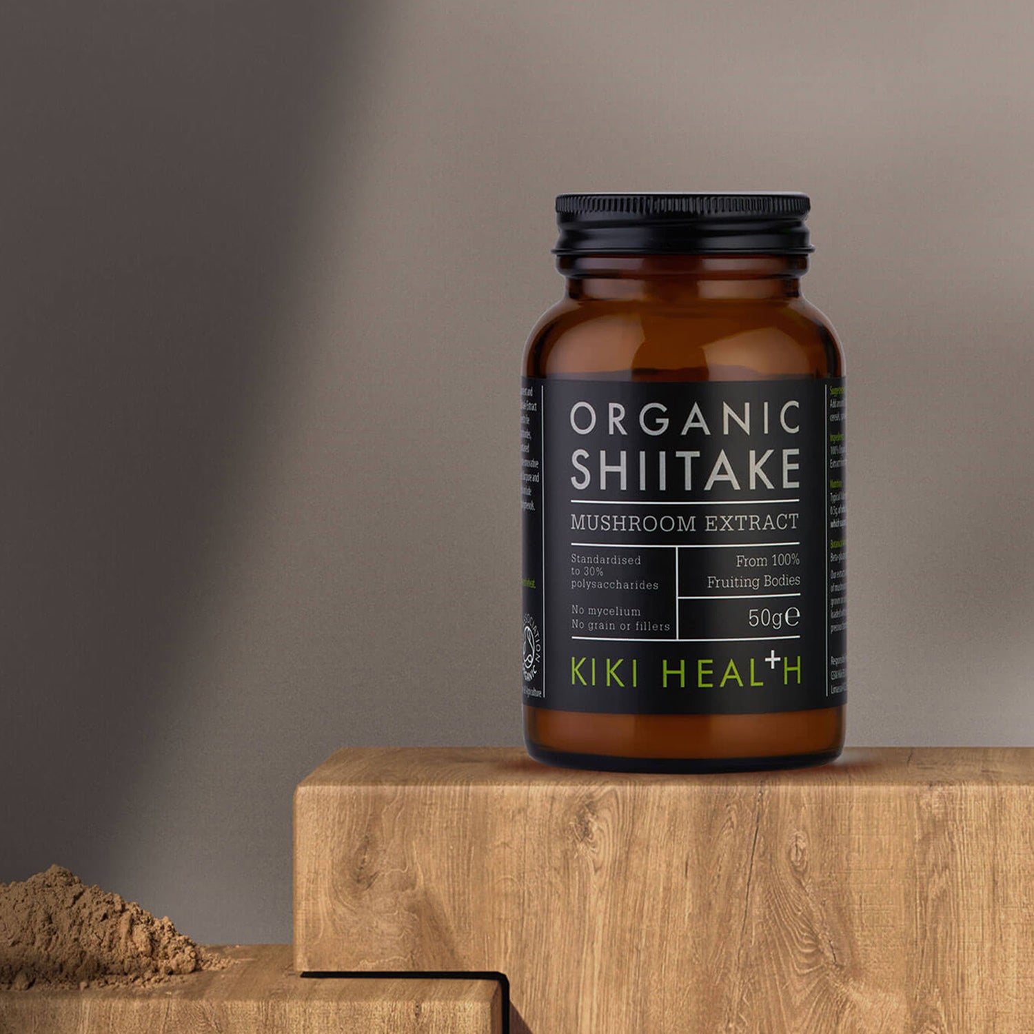 KIKI Health shiitake extract powder 50g, UK version
