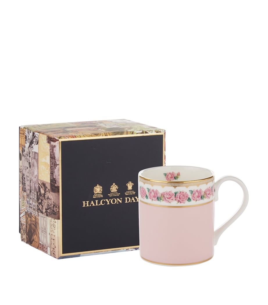 Halcyon Days Shell Garden Floral mug, UK version