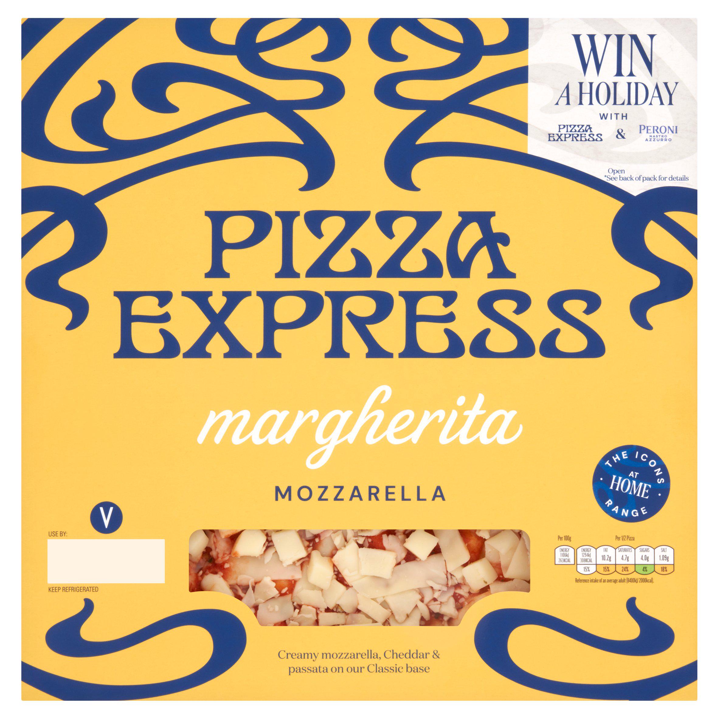 Pizza Express Margherita Pizza 245g GOODS Sainsburys   