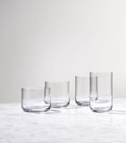 Aarke nesting glass tumblers set of 4 (290ml) - British product