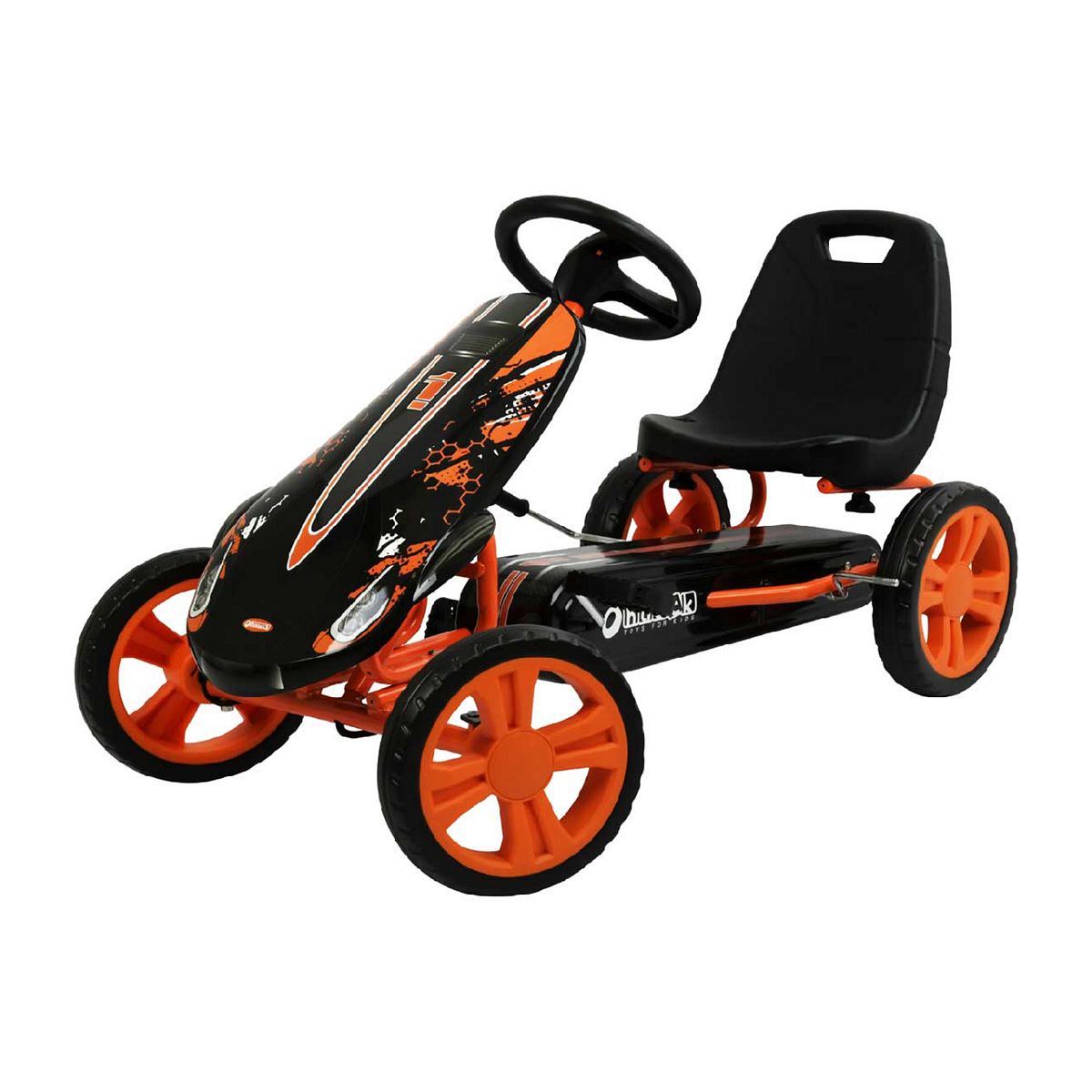 Hauck Speedster Go Kart Orange Toys & Kid's Zone Boots   