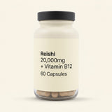 Holland & Barrett Reishi supplement 20000mg 60 capsules, UK version