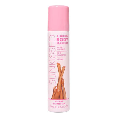 Superdrug Sunkissed Airbrush Body Make-up Medium Instant Tanning Spray 75ml- Buy online at McGrocer