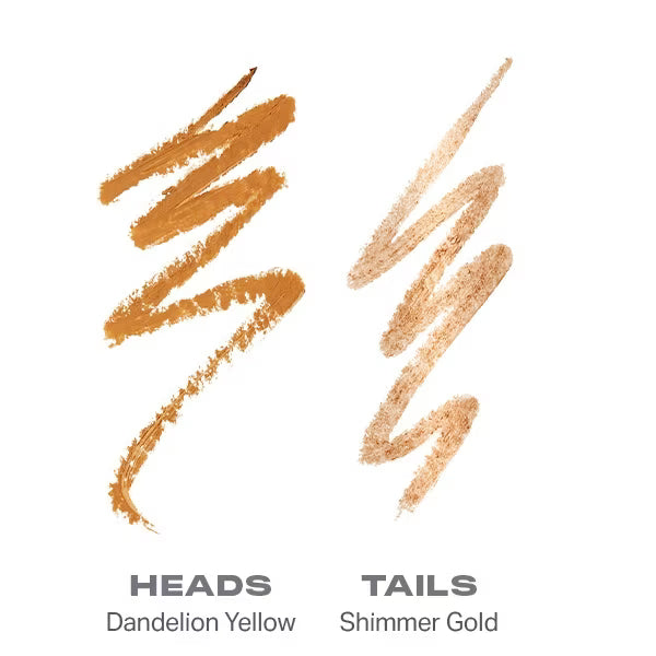 Morphe Bi-Liner dual ended gel pencil Heads Or Tails eyeliner, imported from the UK