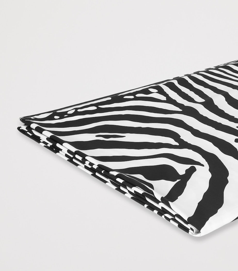 Dolce&Gabbana Casa zebra print king fitted sheet 300cm x 300cm - British product
