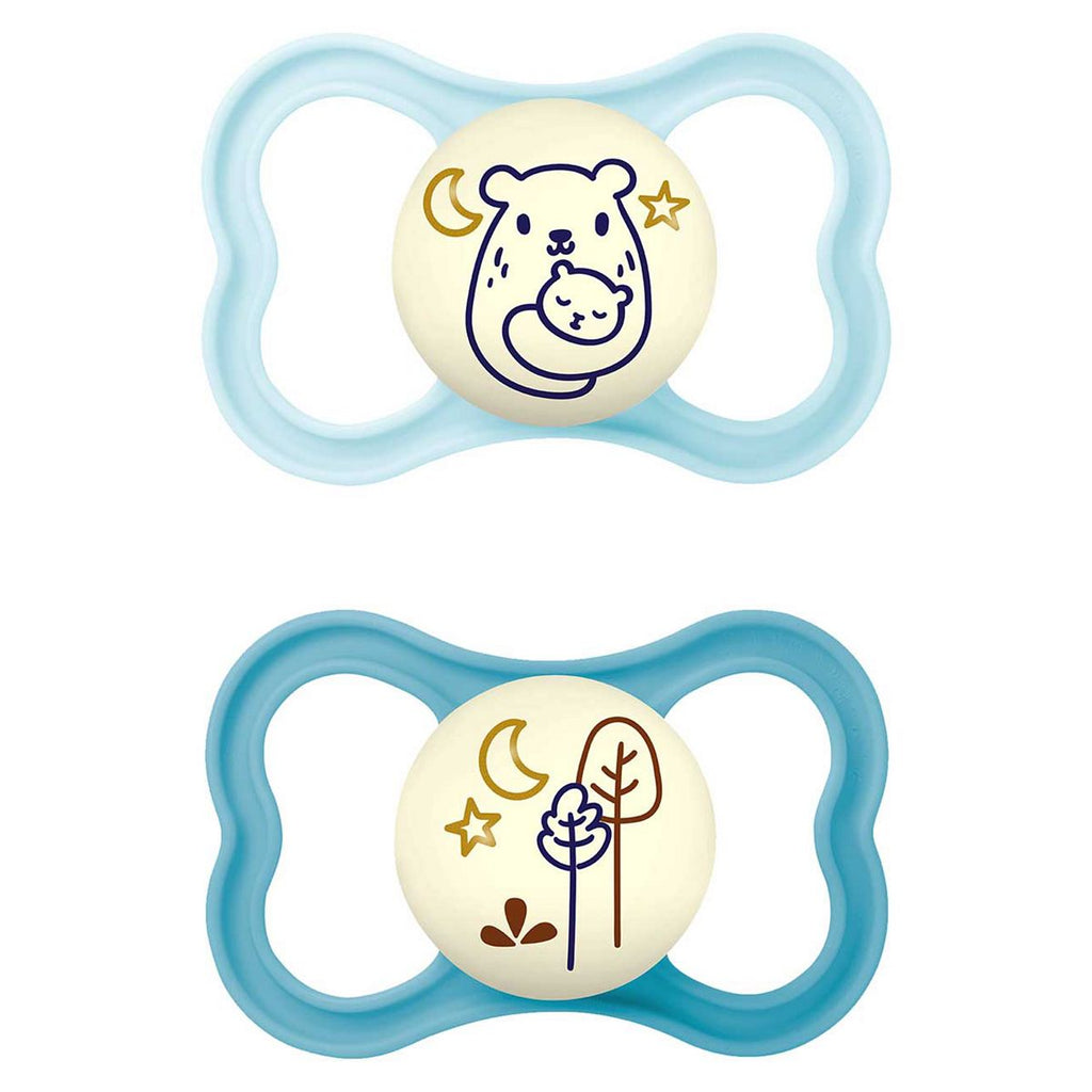 MAM Air Night 6+M Soother - Blue