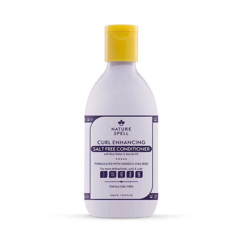 Nature Spell curl enhancing shampoo and conditioner duo 300ml x 2 (British brand)