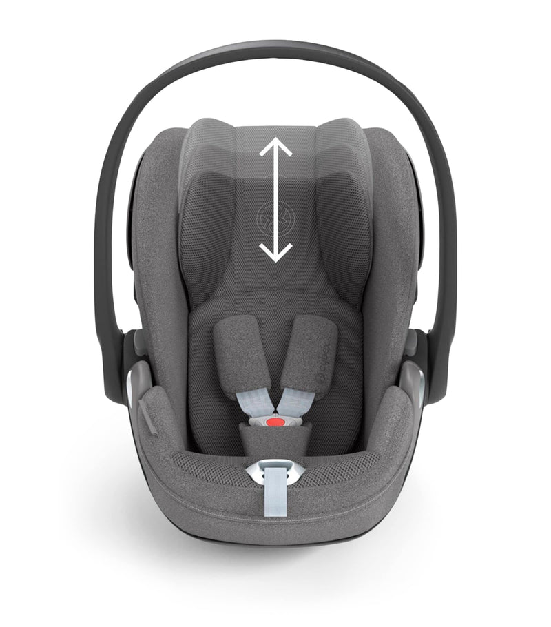 Cybex Cloud T i-Size car seat in Mirage Grey - British product