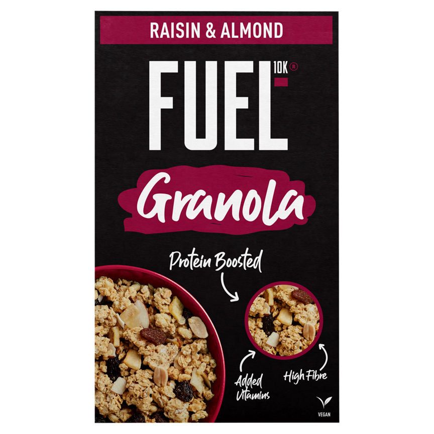 FUEL10K Raisin & Almond Granola Cereals ASDA   