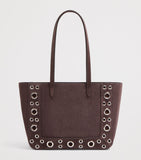 Valentino Garavani mini suede embroidered shoulder bag, UK version