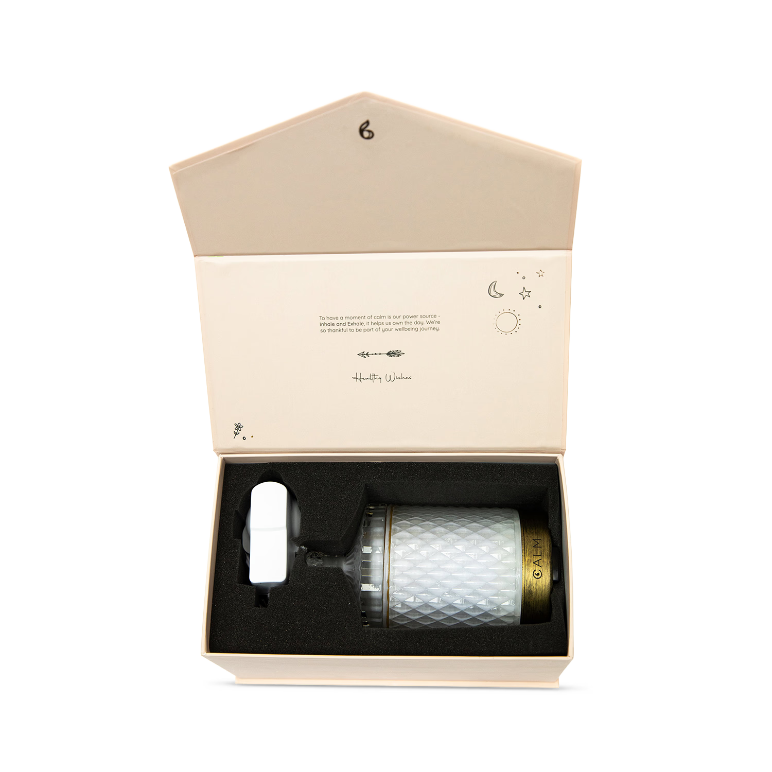 B Calm aroma diffuser and essential oil set, imported from the UK
