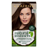 Clairol Natural Instincts Vegan No Ammonia No Parabens Semi-Permanent Hair Dye 5W Medium Warm Brown 175ml Haircare & Styling Boots   