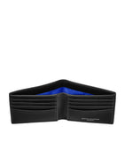 Aspinal of London leather bifold wallet Saffiano - British product