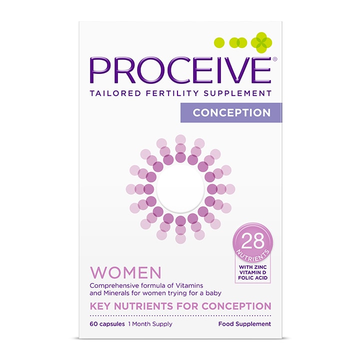 Proceive Women Advanced Fertility Supplement 60 Capsules Sexual Health Holland&Barrett   