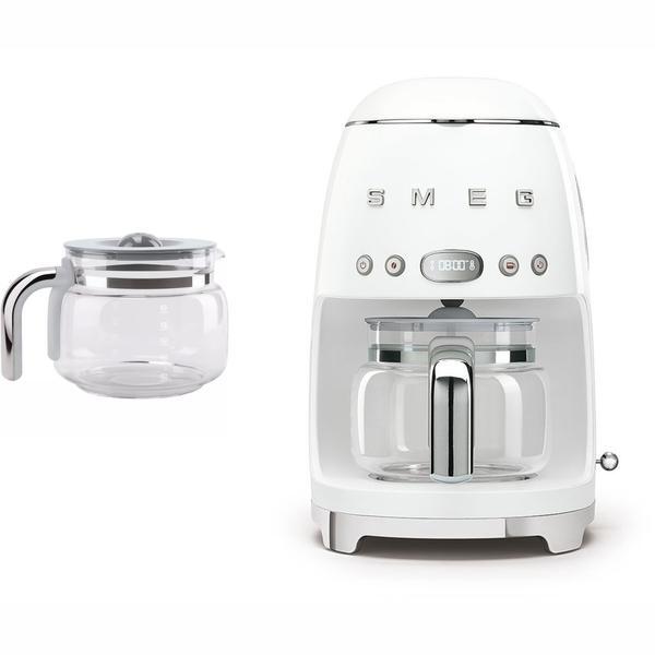 Smeg Filterkaffeemaschine weiß (britische Marke)