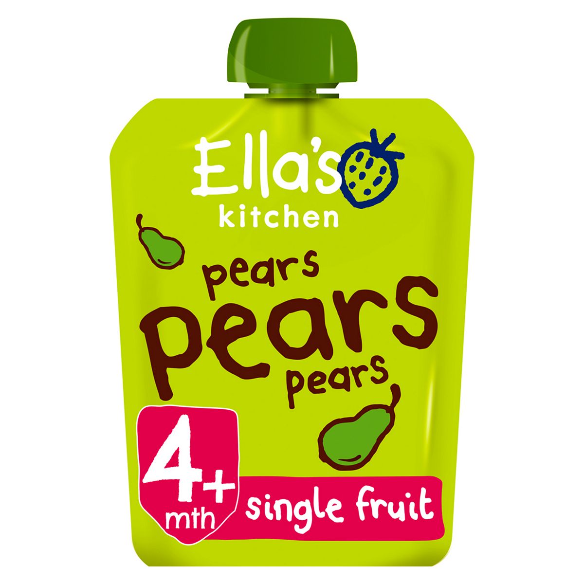 Ella's Kitchen Organic Pears First Tastes Baby Food Pouch 4+ Months 70g GOODS Boots   