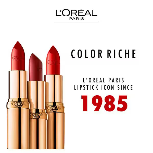 L'Oréal Paris Color Riche Satin Lipstick 303 Rose Tendre, UK version