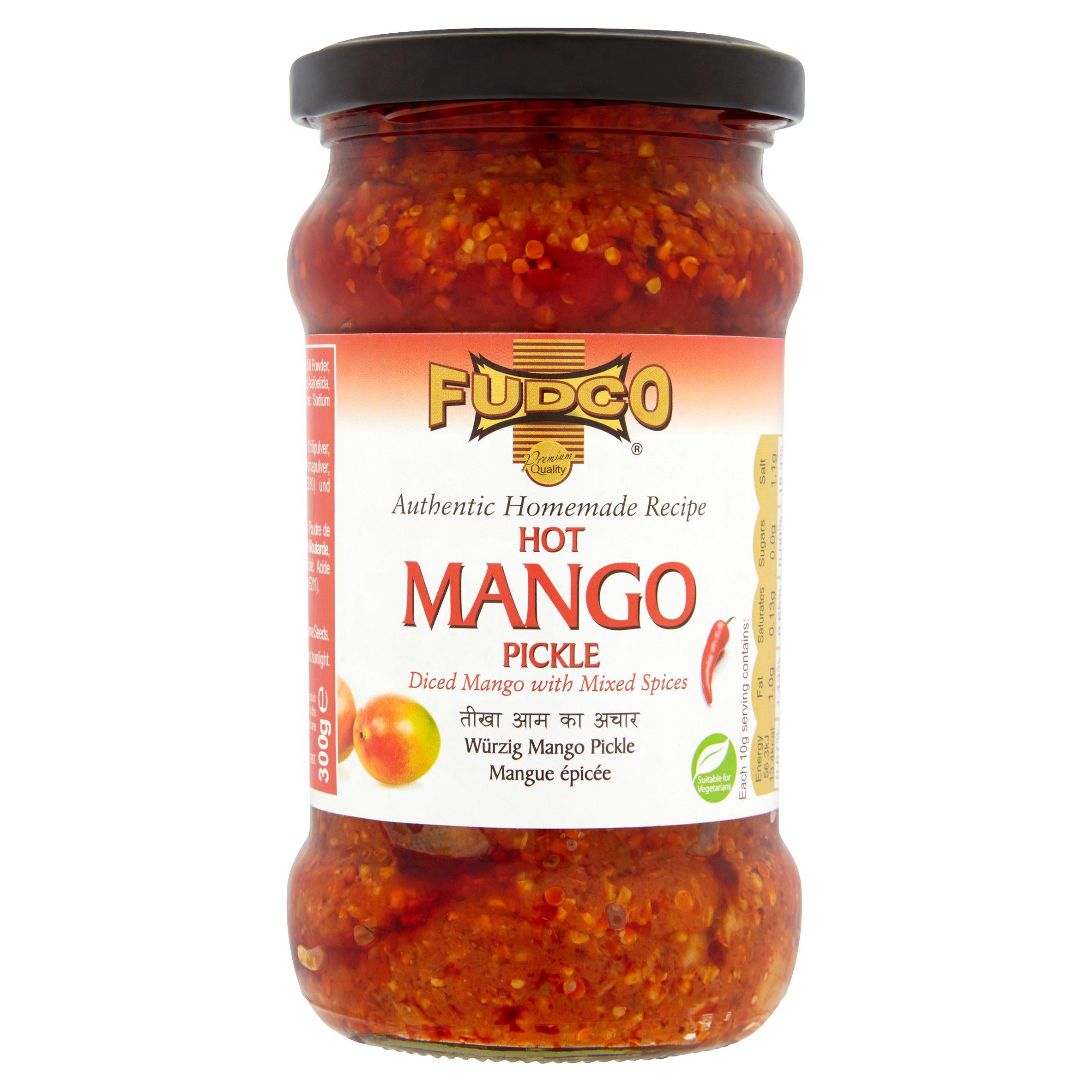 Fudco Hot Mango Pickle 300g GOODS Sainsburys   