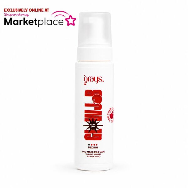 Glowjob Medium Cherry Tanning Mousse 200ml (British brand)