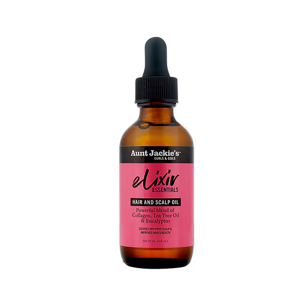 Aunt Jackie's hair oil collagen tea tree 59ml - British product