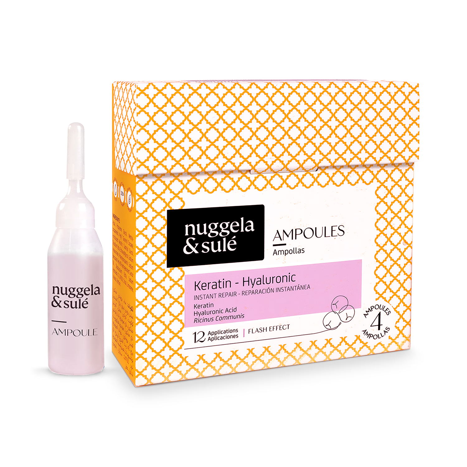 Nuggela & Sule Keratin Hyaluronic pack 4 x 10 ml, UK version