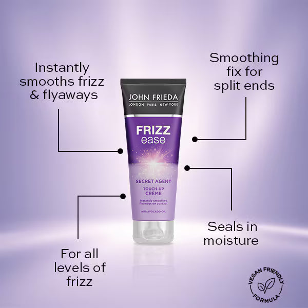 John Frieda Secret Agent Flawless Finishing Crème 100ml (British brand)