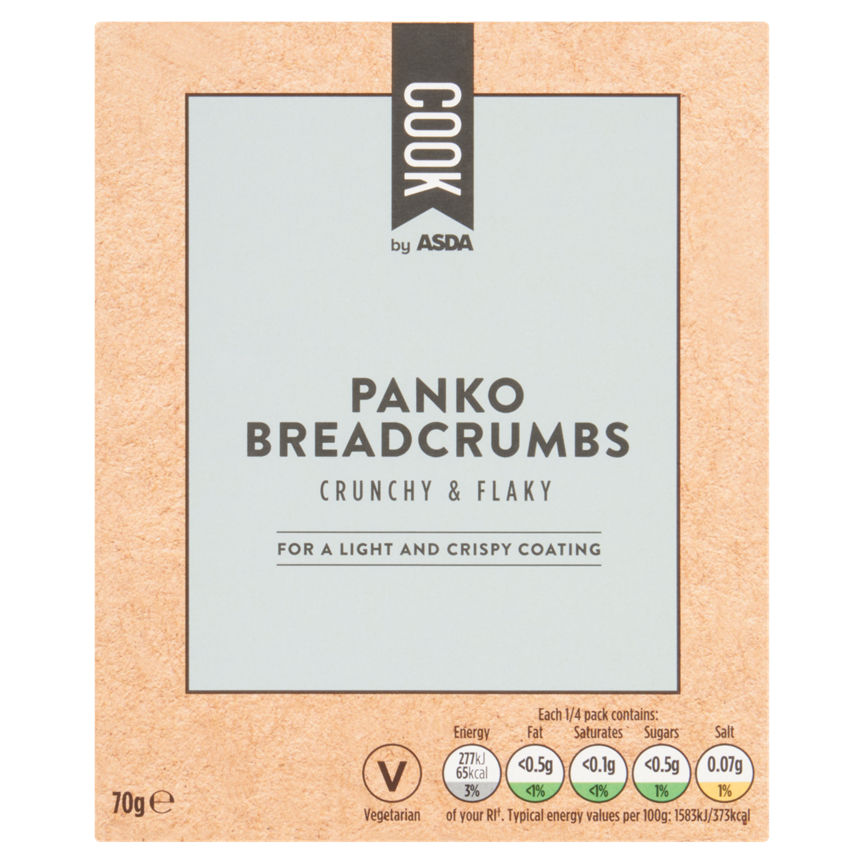 COOK by ASDA Panko Breadcrumbs GOODS ASDA   