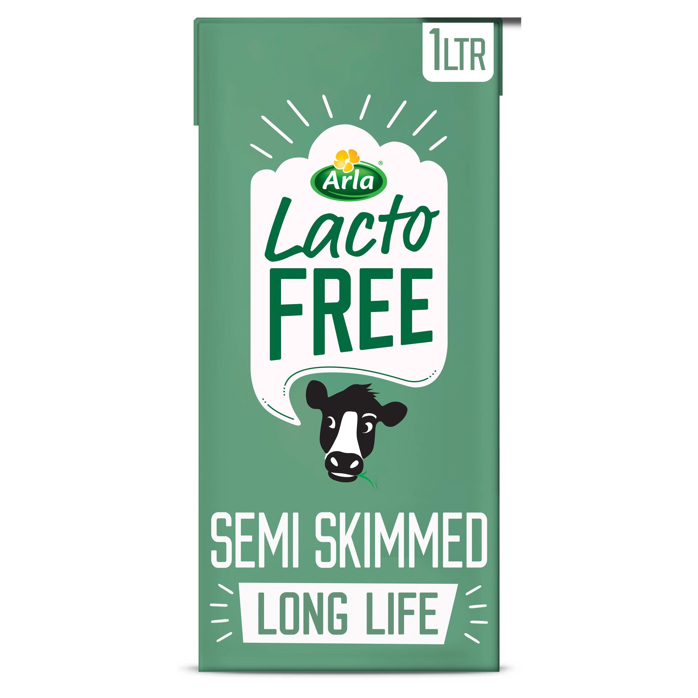 Arla LactoFREE Long Life Semi Skimmed Milk Drink 1L GOODS Sainsburys   