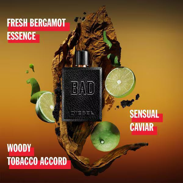 Diesel Eau De Toilette Bad 50ml - British product