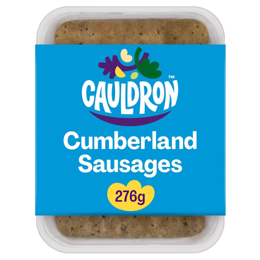 Cauldron 6 Vegetarian Cumberland Sausages GOODS ASDA   