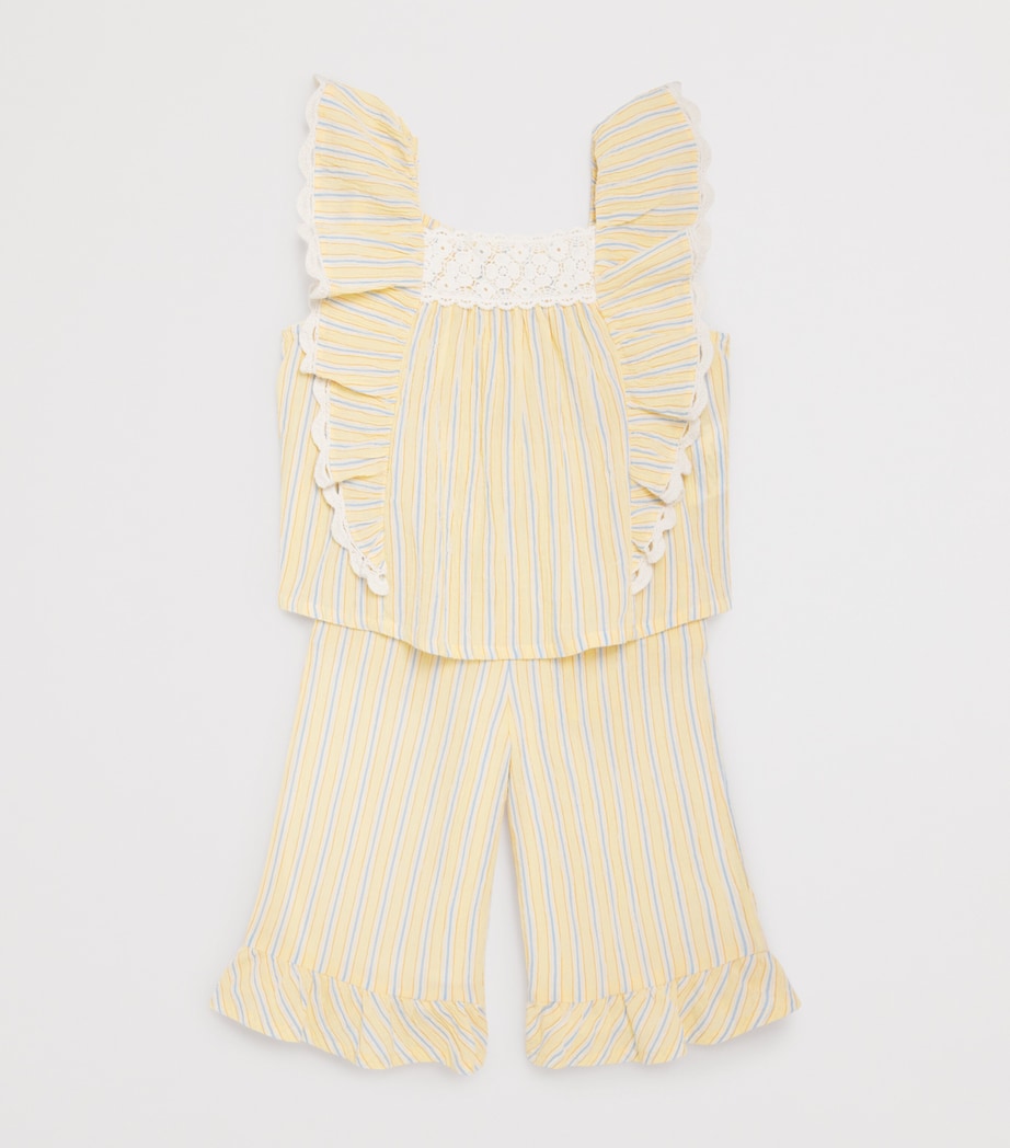 Louise Misha Cotton Stripe Loukie Trousers 24 Months, UK version