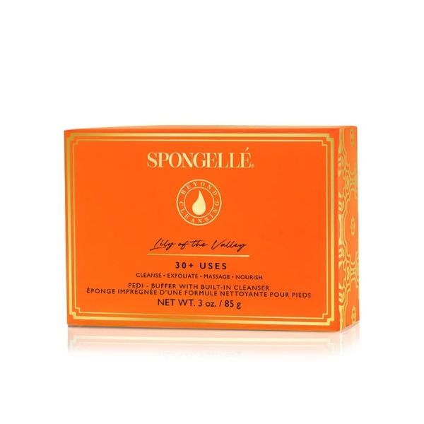 Spongellé Daisy Collection pedi buffer Lily of the Valley - British product