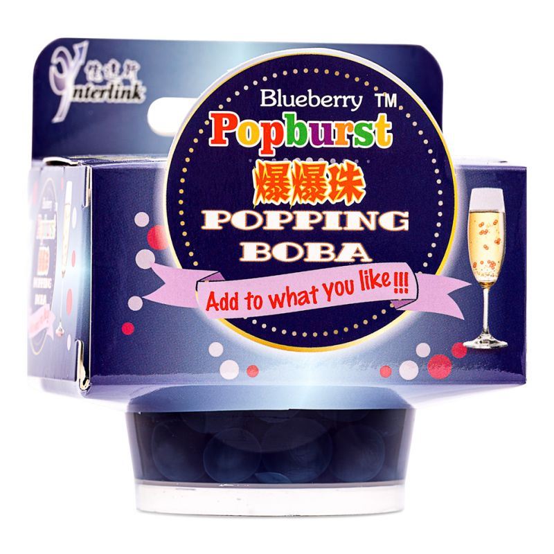 RW Popburst blueberry popping boba (British brand)