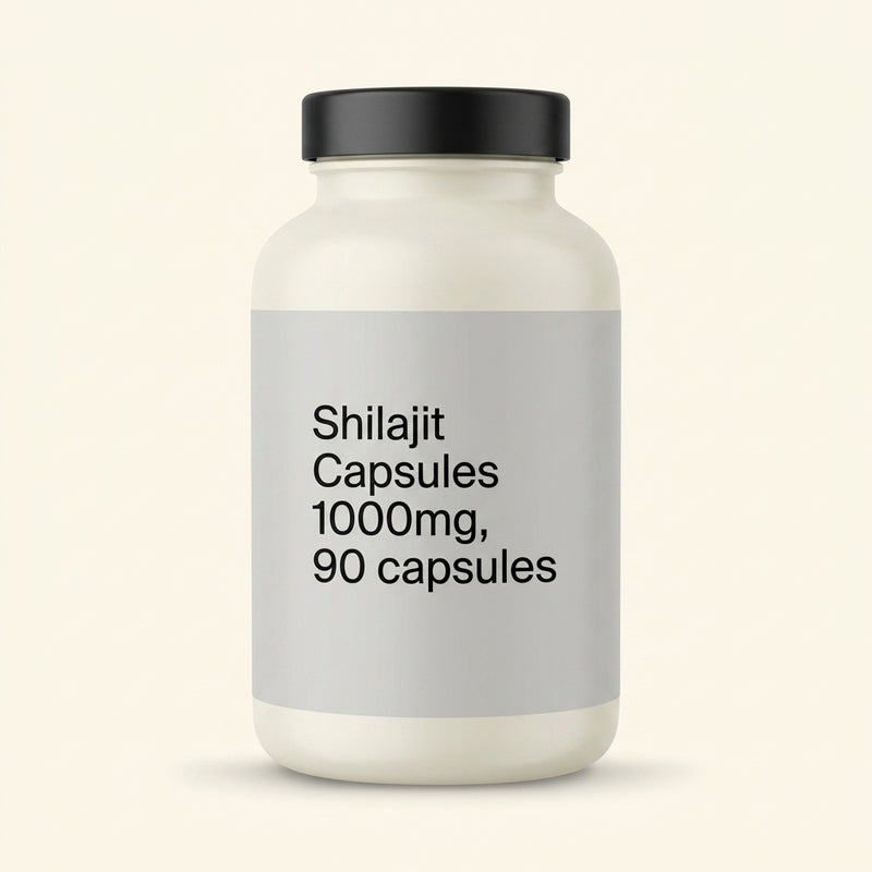 Holland & Barrett Shilajit 1000mg 90 capsules, UK version