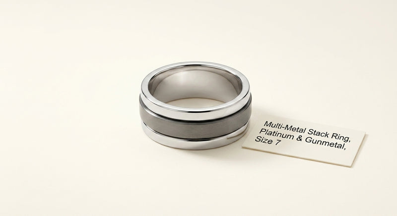 Cartier Trinity ring 18kt white gold ceramic, imported from the UK