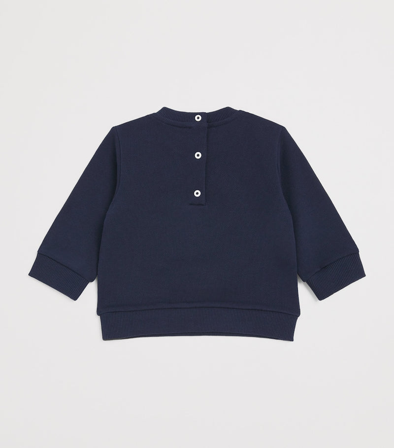Balmain Kids Cotton Logo Sweatshirt 3-36 months - British product