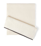 Cashmere Ribbed Monili-Detail Scarf