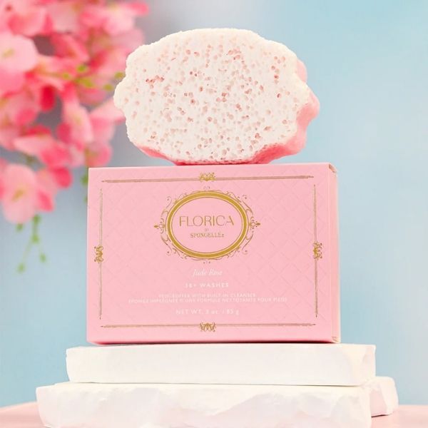 Spongelle Pedi Buffer Jude Rose - British product