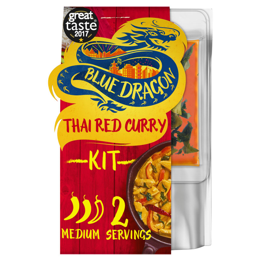 Blue Dragon Thai Red Curry Meal Kit GOODS ASDA   