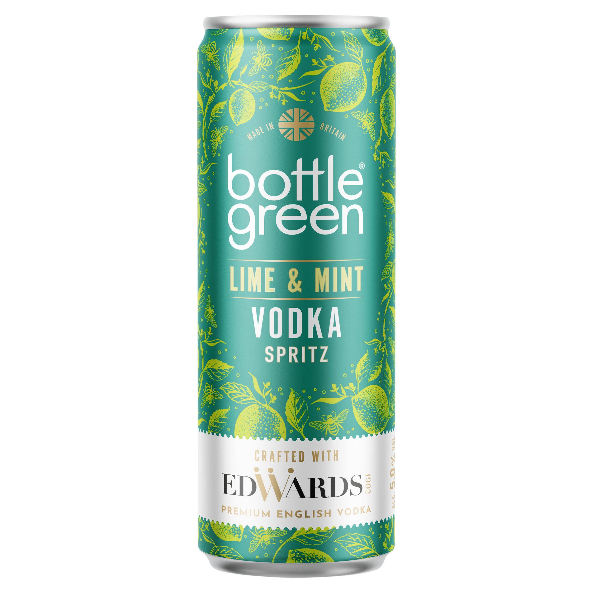 Bottlegreen Lime & Mint Vodka Spritz 250ml GOODS Sainsburys   