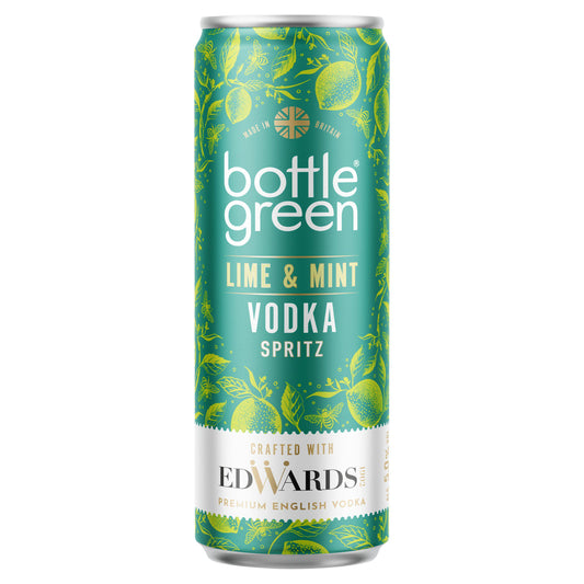 Bottlegreen Lime & Mint Vodka Spritz 250ml GOODS Sainsburys   